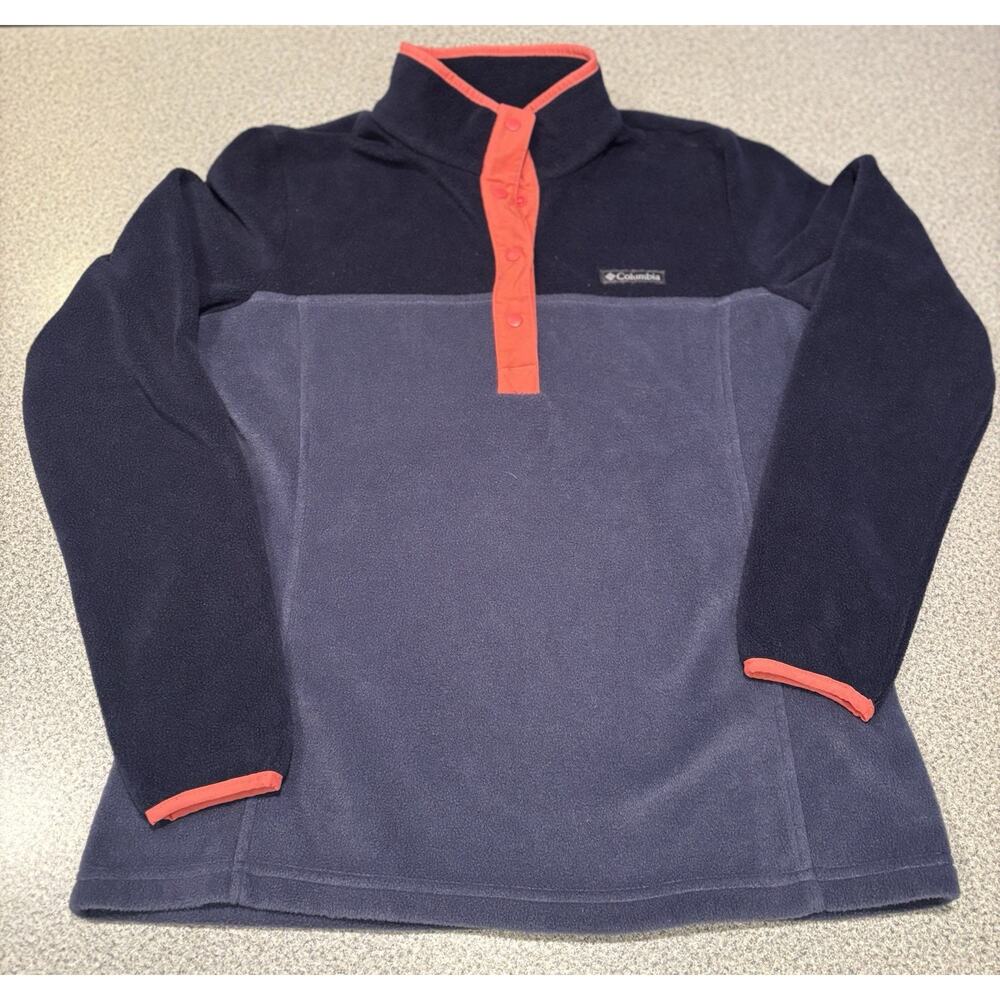 Columbia Women's Benton Springs Half Snap Pullover Fleece Size Medium